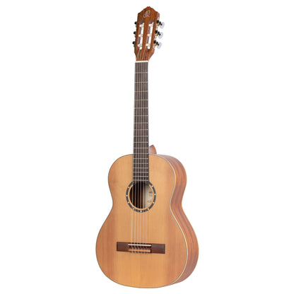 ORTEGA Family Series 3/4 Konzertgitarre 6 String - Zeder / Mahagoni Natur + Bag