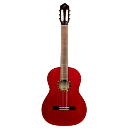 ORTEGA Family Series 4/4 Classical Guitar 6 String Lefty - Wine Red + Gigbag