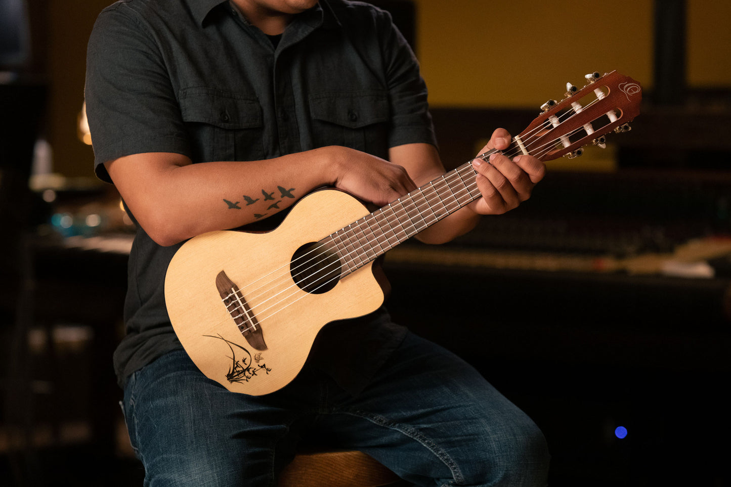ORTEGA Mini Travel Series 1/8 Guitar 6-String - Natural