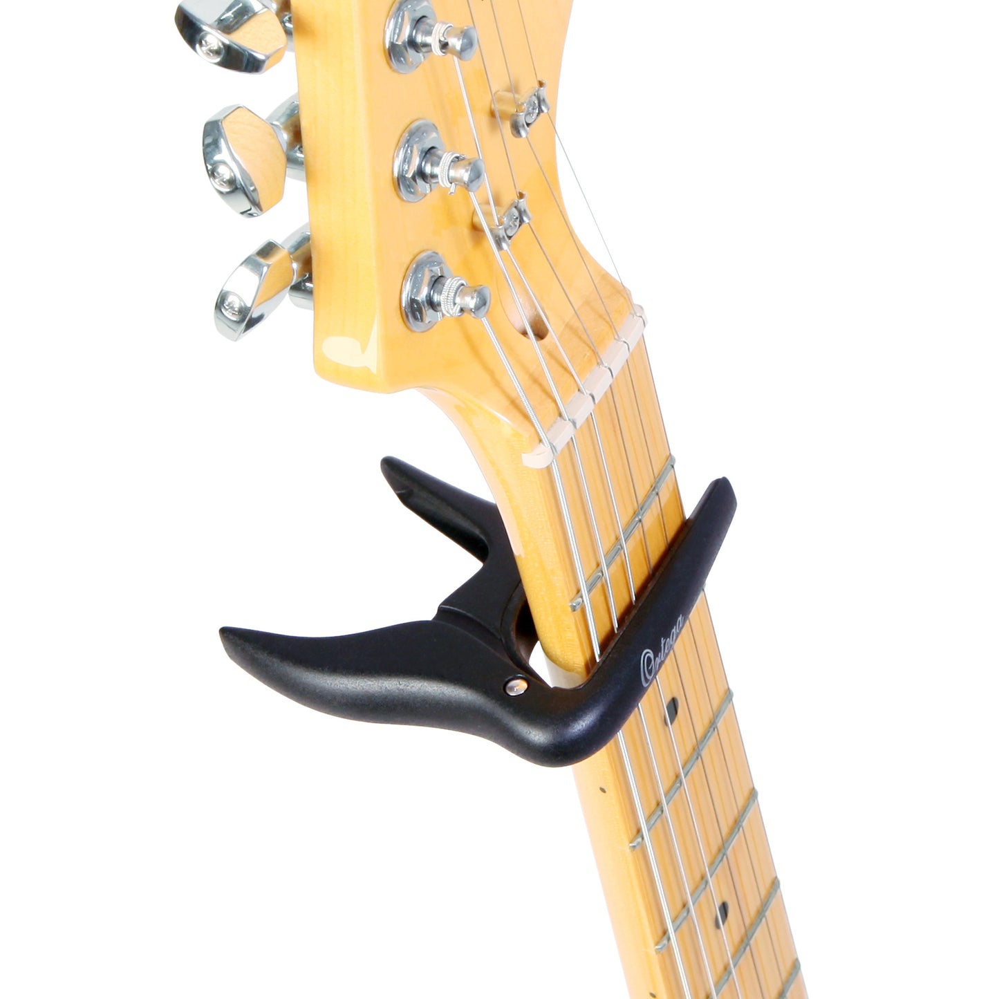 ORTEGA Curved Guitar Capo - Black