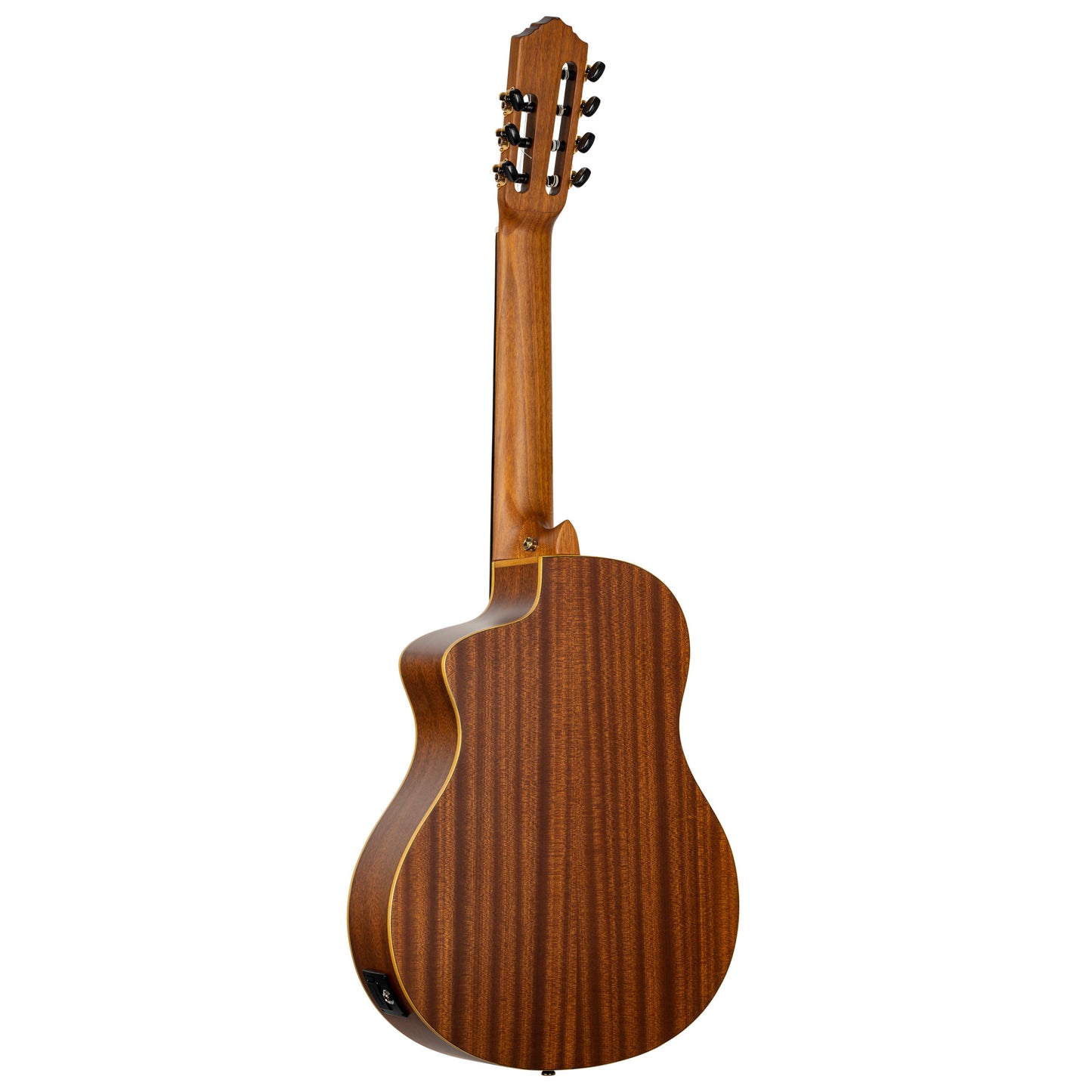 ORTEGA Family Series Pro Konzertgitarre 7 String - Massive Fichte / Sapele Natur + Bag
