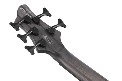 IBANEZ Bass Workshop BTB Electric Bass 5-String Multi Scale - Transparent Gray Flat + Case