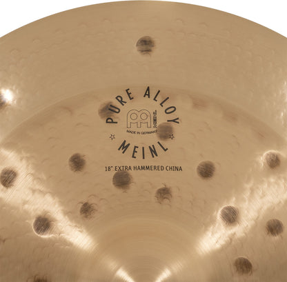 MEINL Cymbals Pure Alloy Extra Hammered China - 18"