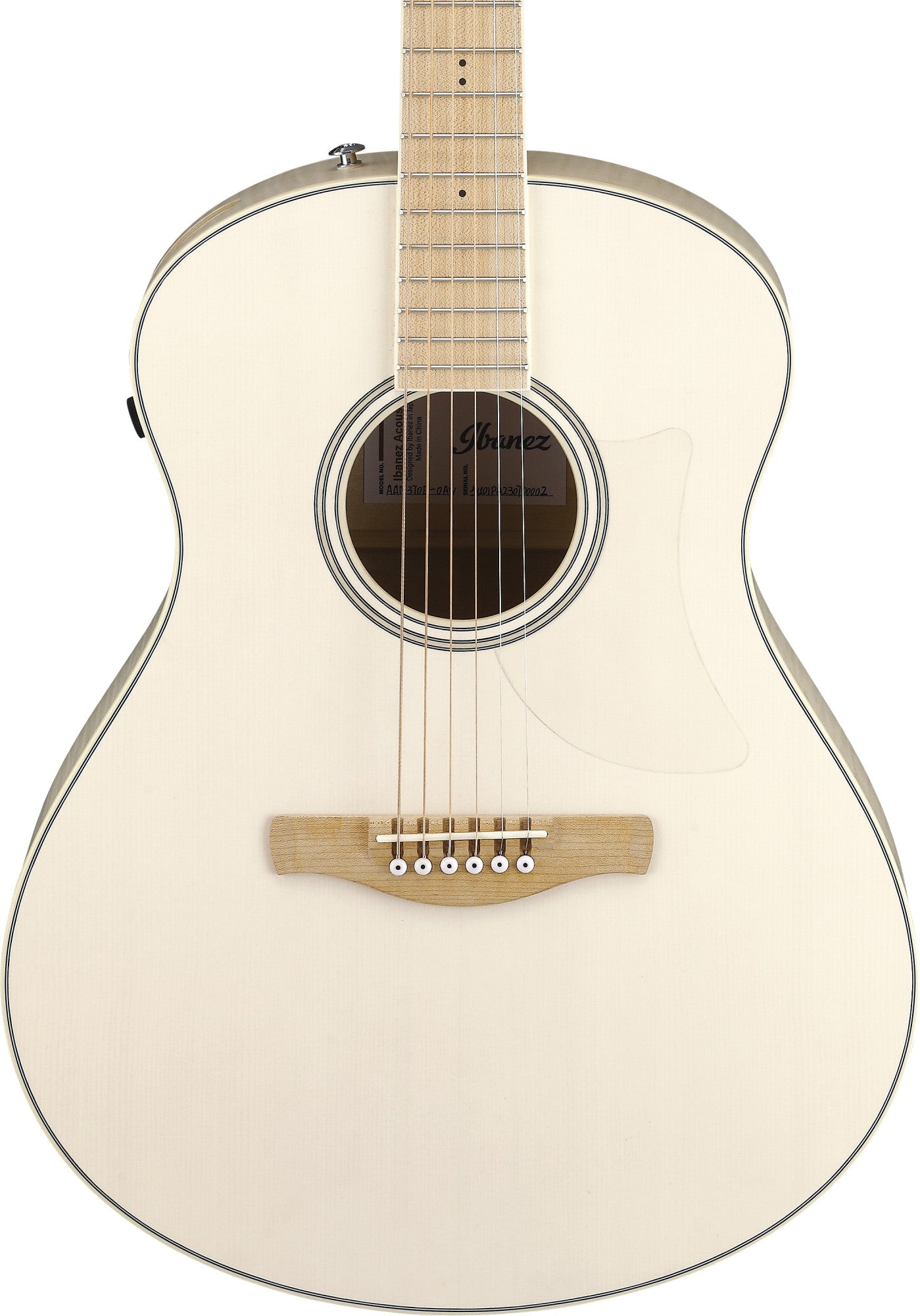 IBANEZ Advanced Acoustic AAM Akustikgitarre 6-String - Open Pore Antique White