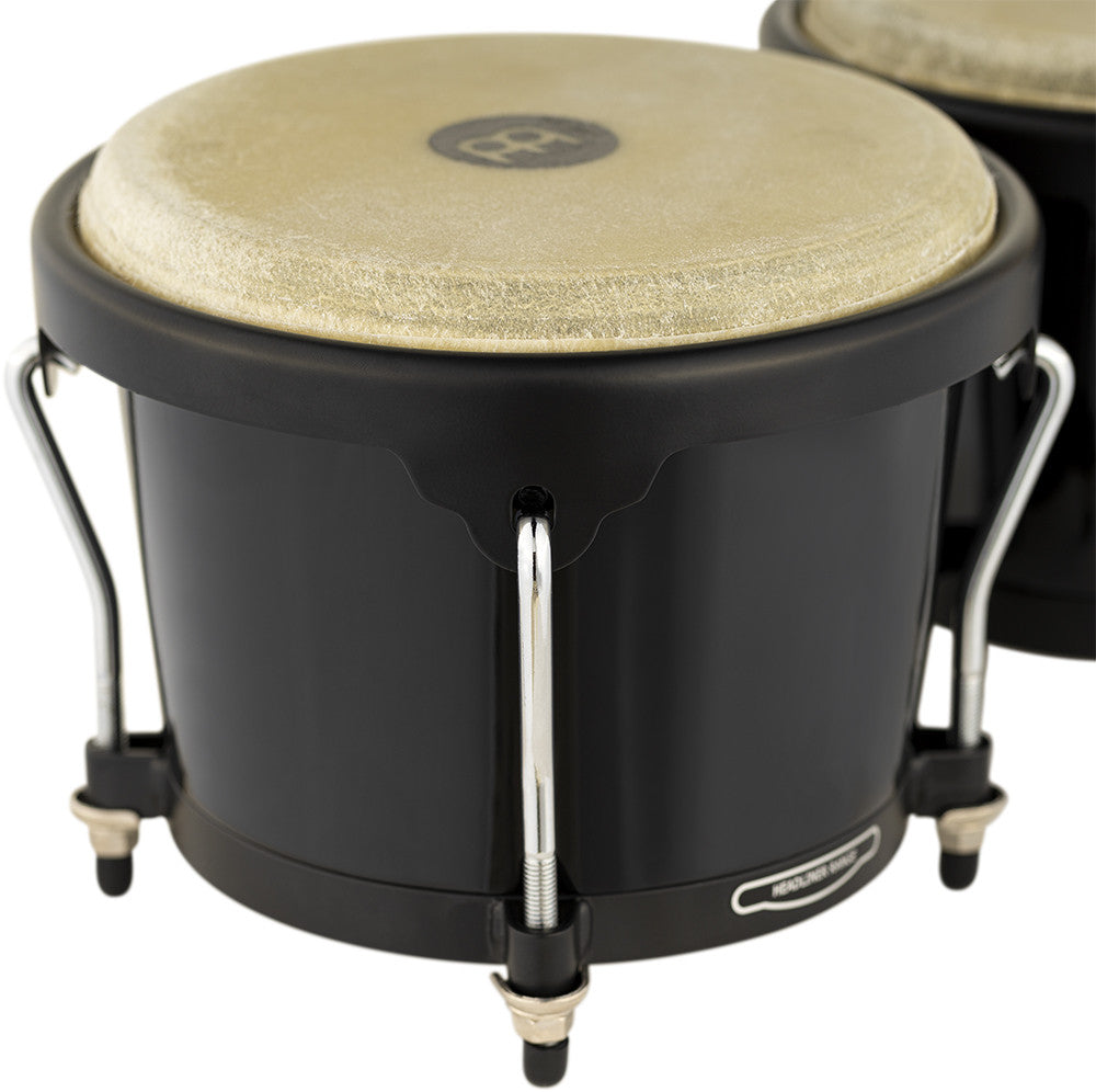 MEINL Percussion Headliner® Series Fiberglass Bongo 6 3/4" Macho & 8" Hembra - schwarz