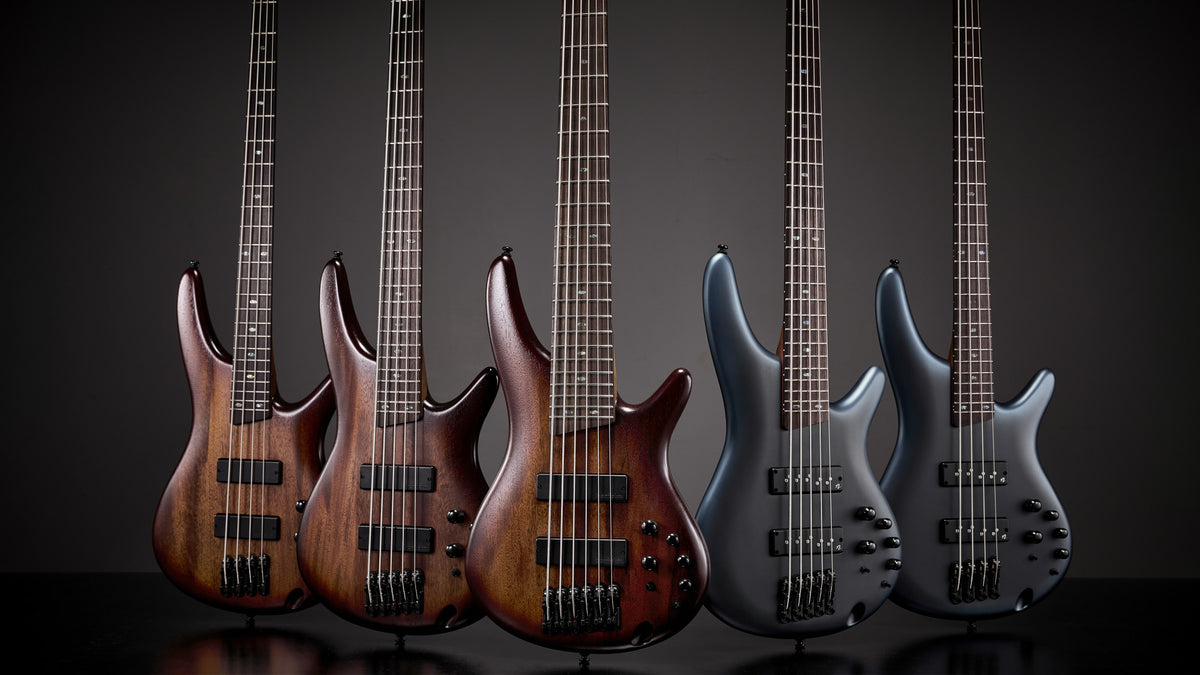 IBANEZ SR E-Bass 5-String - Mahogany Brown Burst Low Gloss