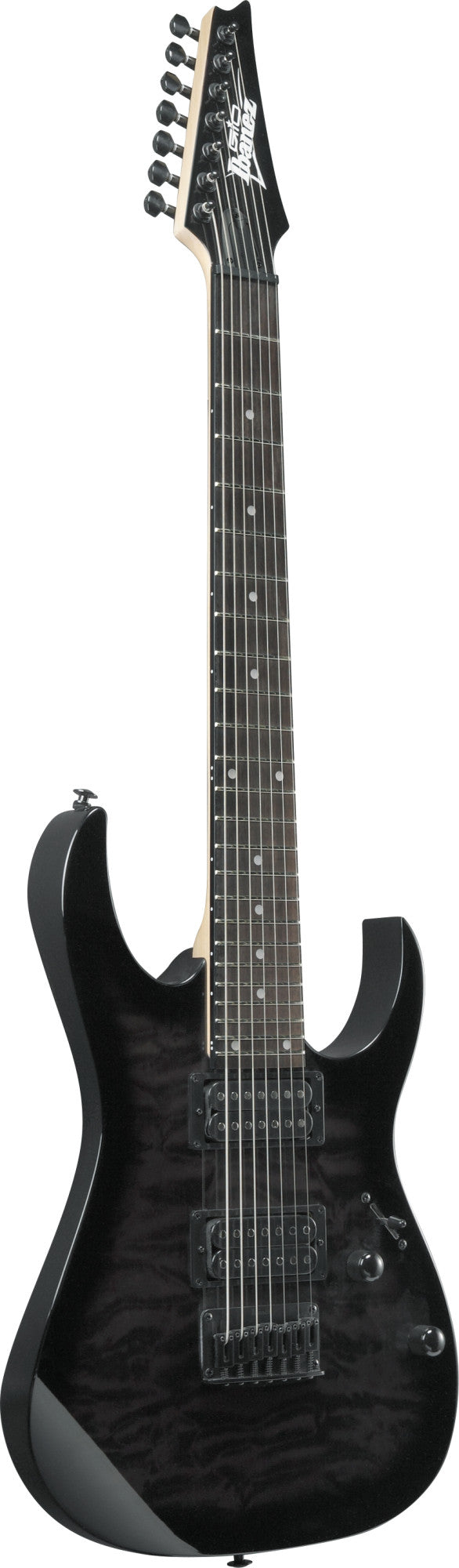 IBANEZ GIO GRG E-Gitarrre 7-String - Transparent Black Burst