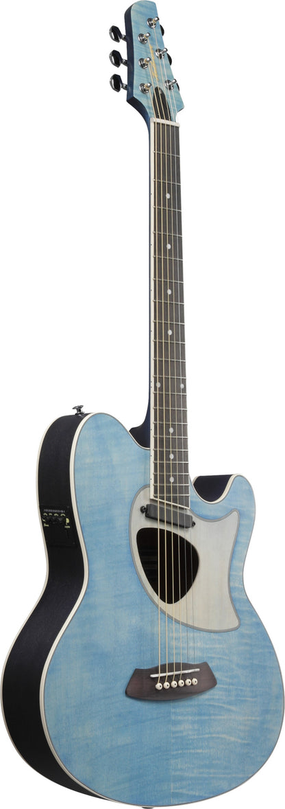 IBANEZ Talman Acoustic Guitar 6-String - Open Pore Denim Blue