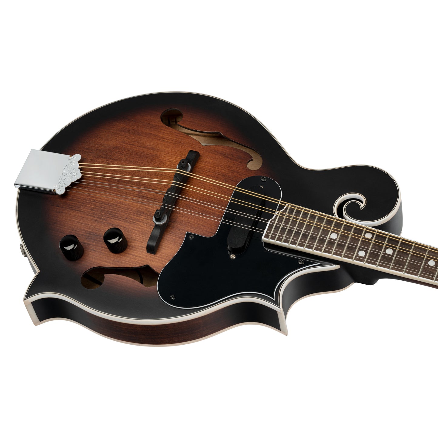 ORTEGA Americana Series F-Style Mandolin 8 String - Spruce / Maple Satin Whiskey Burst