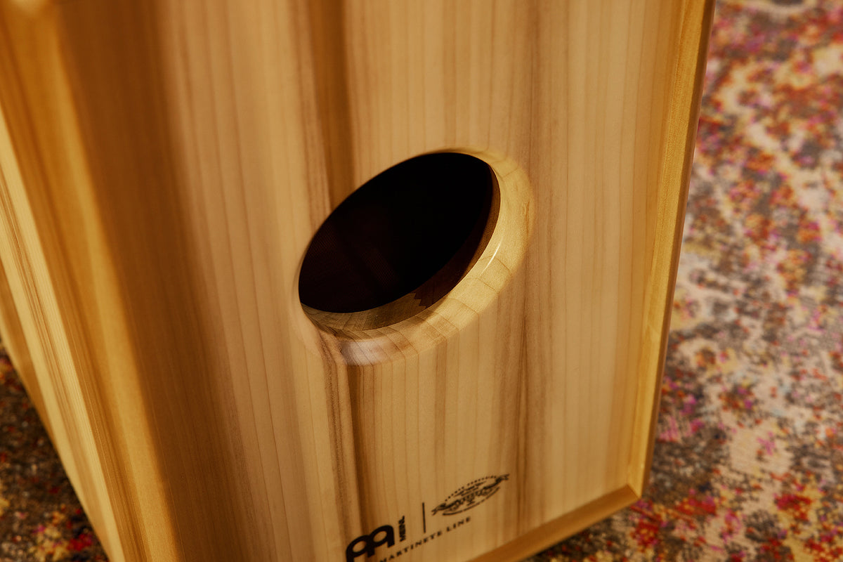 MEINL Percussion Artisan Edition Series String Cajon Martinete Line - Brazilian Ironwood