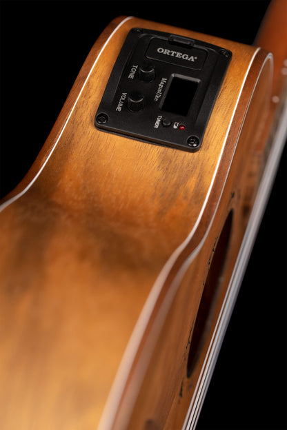 ORTEGA Lizard Series Tenor Ukulele 4 String - Paldao Natural + Bag