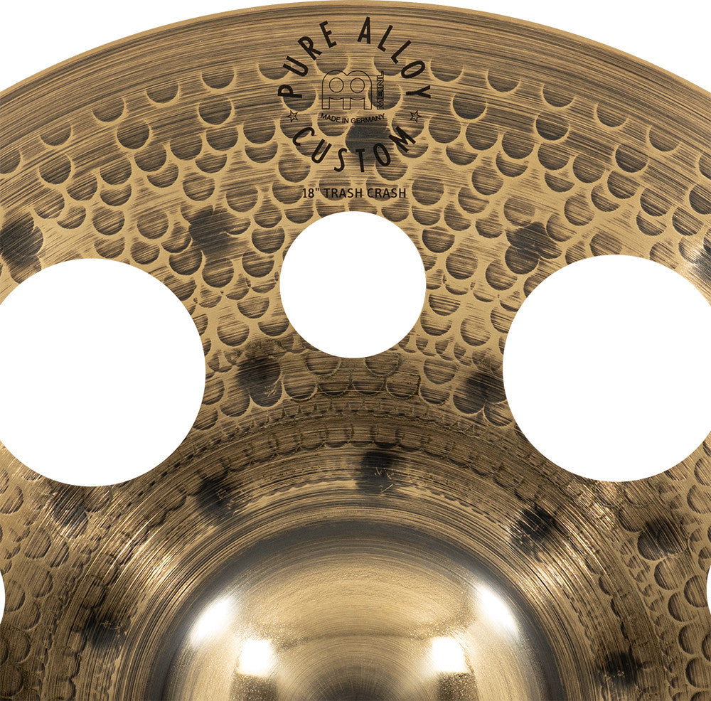 MEINL Cymbals Pure Alloy Custom Medium Trash Crash - 18"