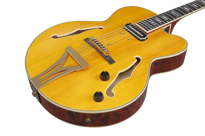 IBANEZ Pat Metheny Signature Hollowbody Gitarre 6-String - Natural + Koffer