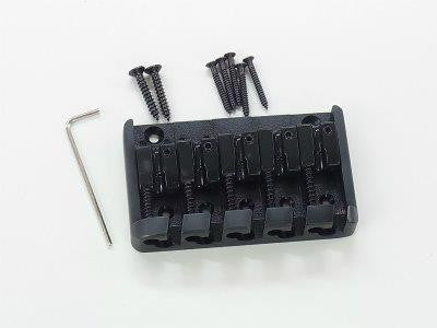 Bass Bridge Set B305 for 5-string in matt black