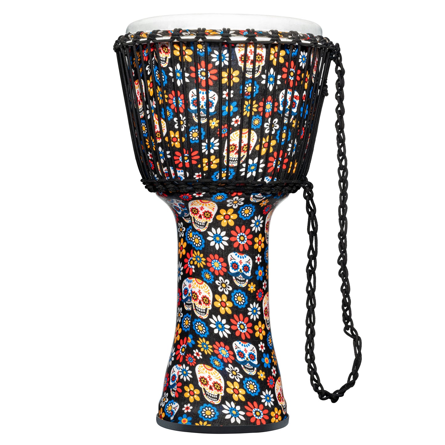MEINL Percussion Travel Series Djembe 12" - Day of the Dead