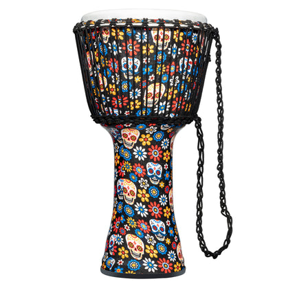 MEINL Percussion Travel Series Djembe 12" - Day of the Dead