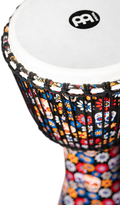 MEINL Percussion Travel Series Djembe 12" - Day of the Dead