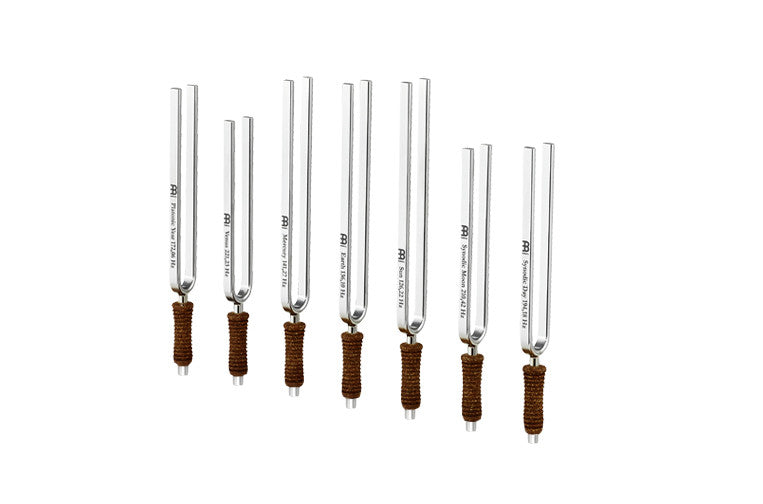 MEINL Sonic Energy Planetary Tuned Tuning Forks - Chakra Set - Content: 7 Tuning Forks, inlcuding Case