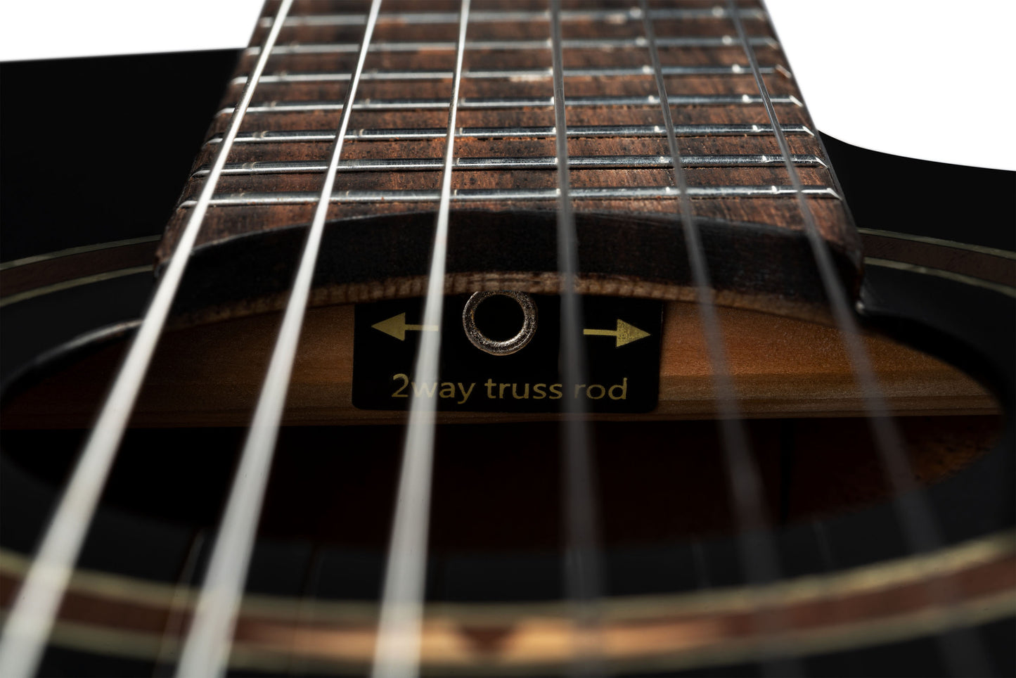 ORTEGA Performer Series 4/4 Classical Guitar 6-String - Black + Gig Bag