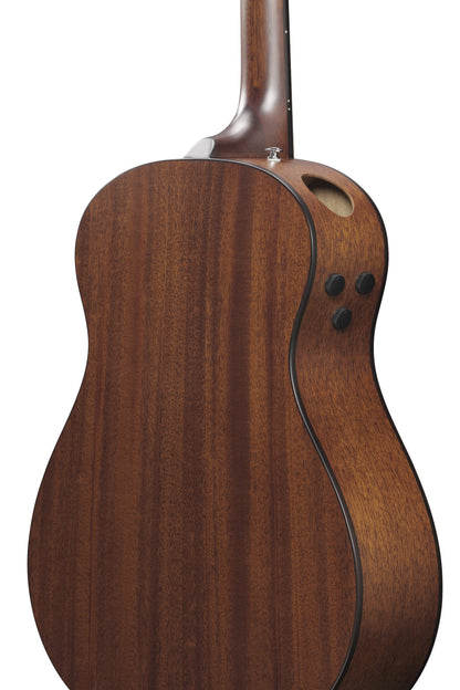 IBANEZ Advanced Acoustic, Platinum Collection 6-Str Natural Low Gloss Auditorium Body