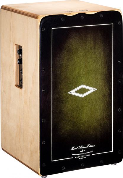 MEINL Percussion Artisan Edition Pickup Cajon - Dark Olive Burst
