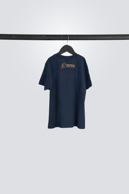 ORTEGA Skull Kids T-Shirt - Navy Blue/