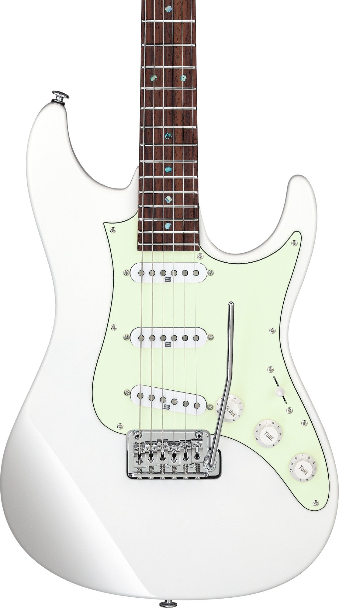 IBANEZ Luca Mantovanelli Signature Electric Guitar 6-String - Luna White + Case