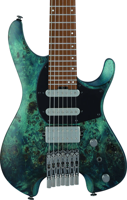 IBANEZ Quest E-Gitarre 7-String - Cosmic Blue Low Gloss + Gigbag