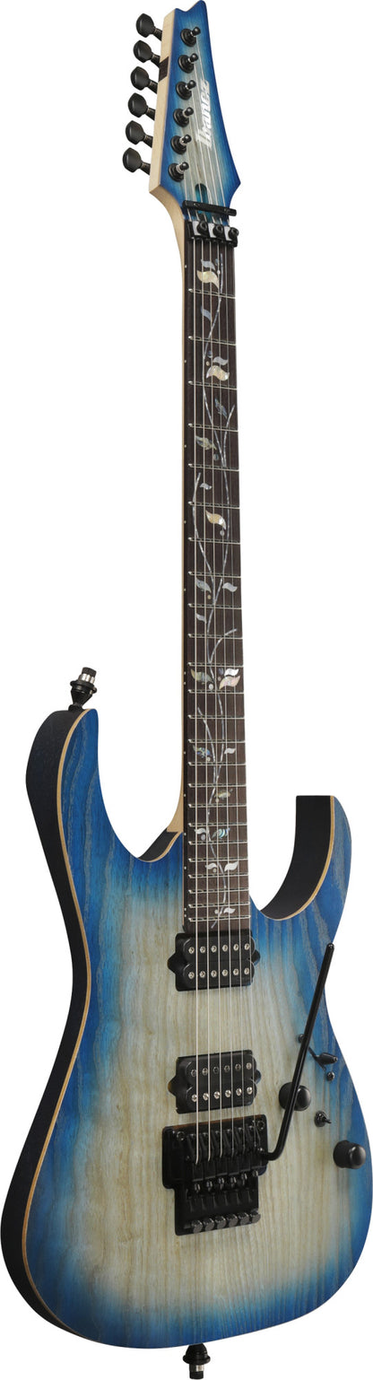 IBANEZ j.custom RG E-Gitarre 6-String - Ghost Fleet Blue Burst + Koffer