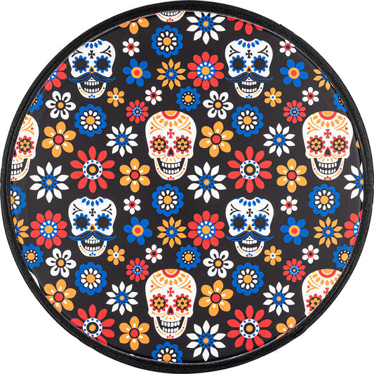 MEINL Percussion Jumbo Djembe Synthetic Head - 12" Day Of The Dead