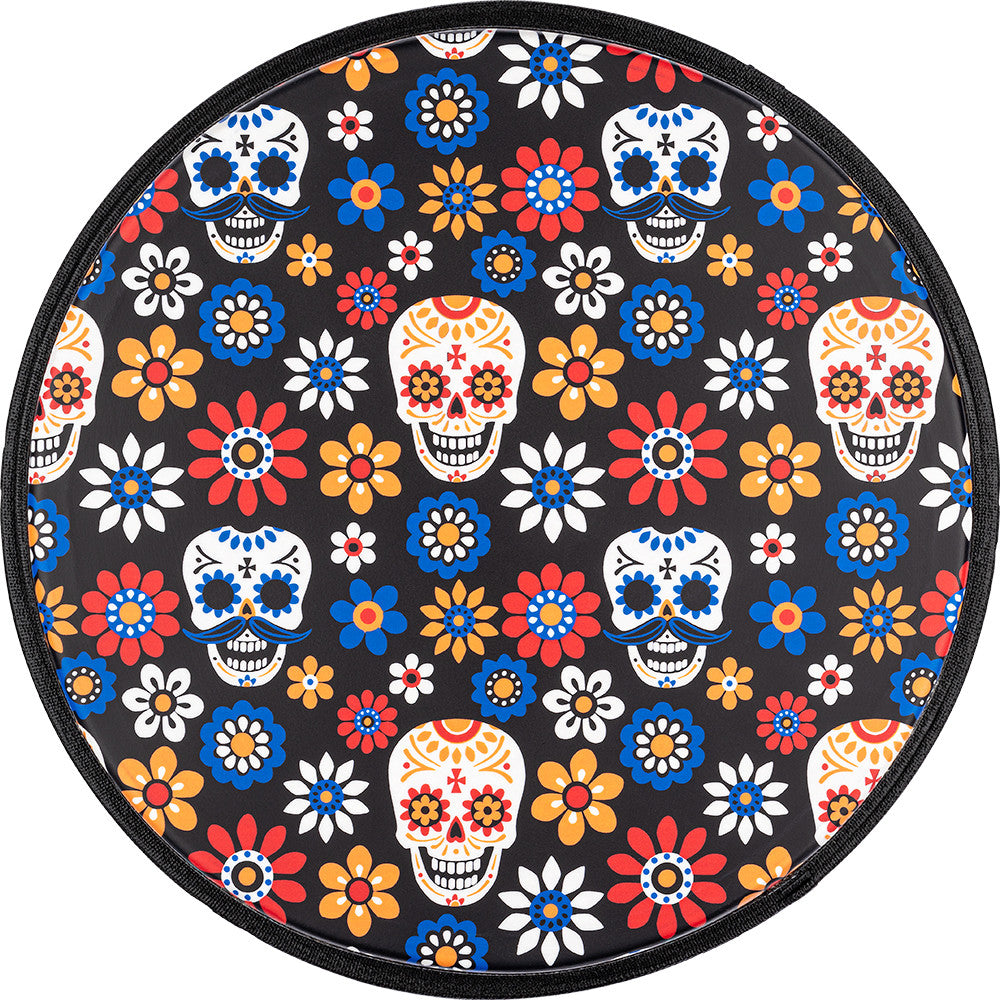 MEINL Percussion Jumbo Djembe Synthetic Head - 12" Day Of The Dead