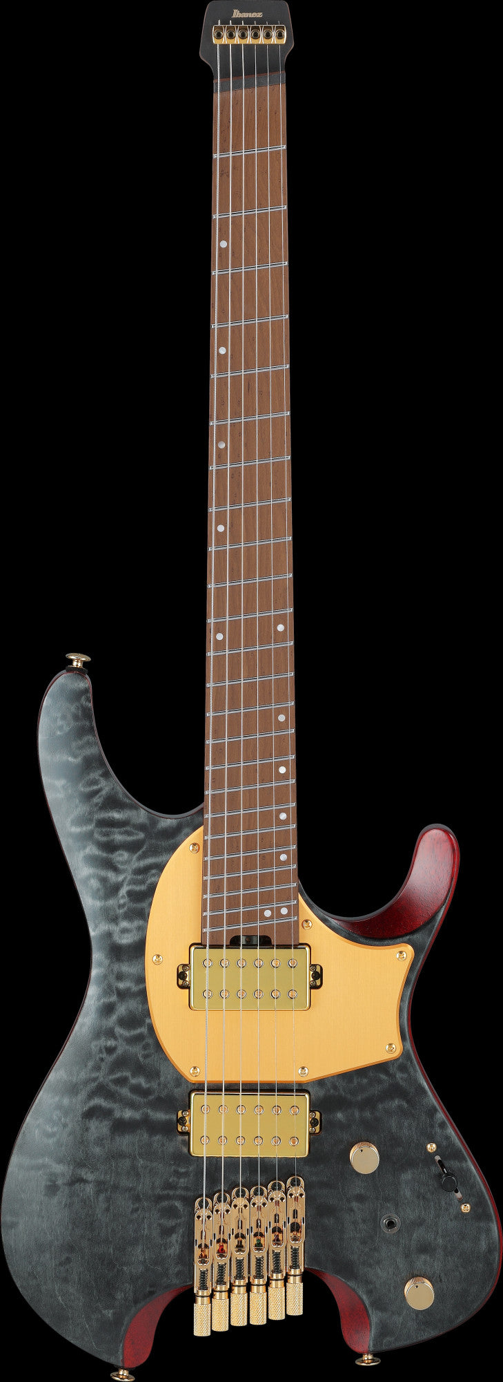 IBANEZ Manuel Gardner Fernandes Signature Electric Guitar 6-String - Obsidian Black Low Gloss + Gig Bag