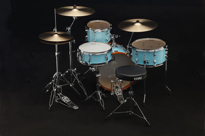 TAMA Club-Jam Shell Kit 4 teilig - Aqua Blue/Chrom HW