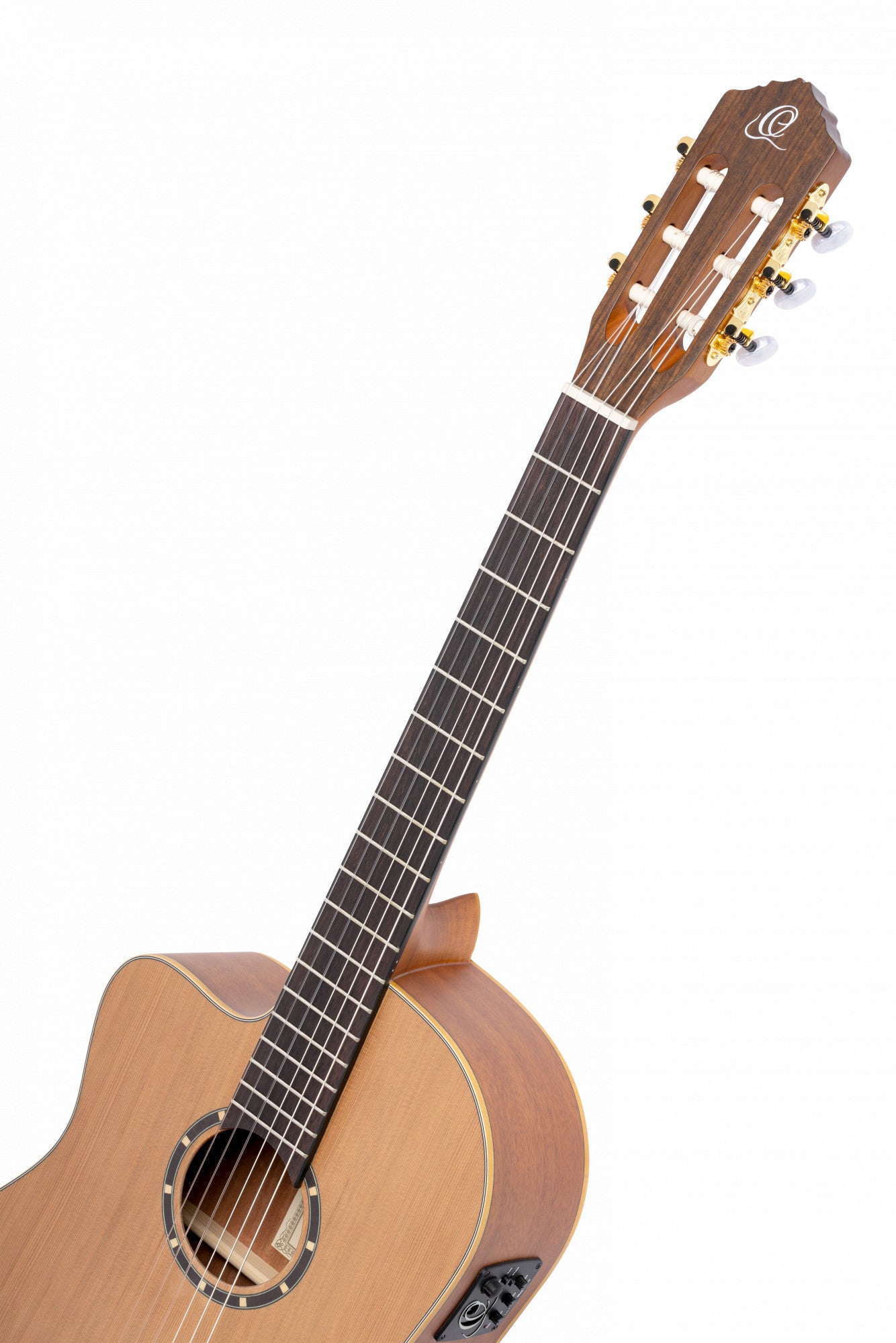 ORTEGA Family Series Pro 4/4 Classical Slim Neck Guitar 6 String Lefty - Solid Cedar / Mahogany Natural + Gig Bag