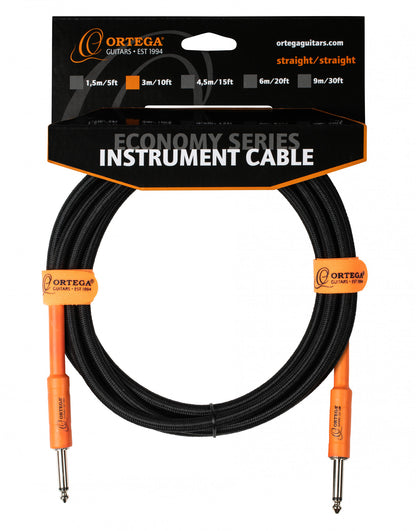 ORTEGA Economy Series Instrumentenkabel - 3m / 10ft