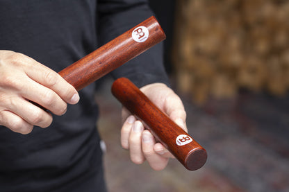 MEINL Percussion Wood Claves - Indian Walnut