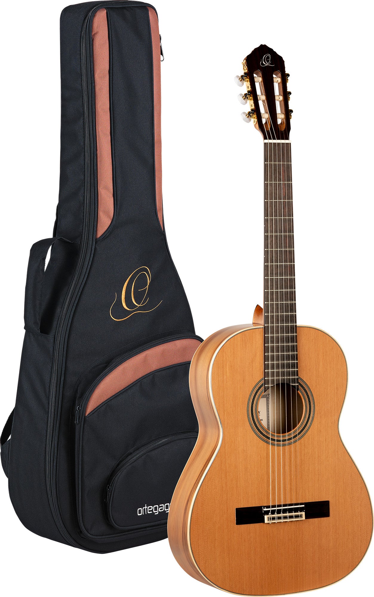 ORTEGA Traditional Series 4/4 Nylon String Guitar 6-String + Pro Gigbag