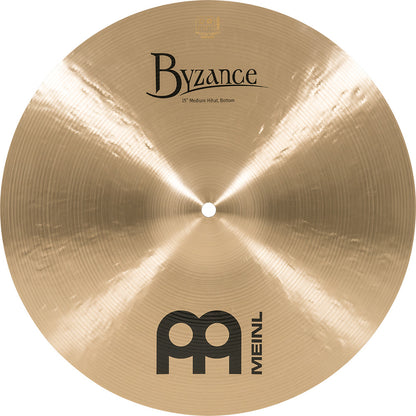MEINL Cymbals Byzance Traditional Medium Hihat - 15"