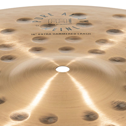 MEINL Cymbals Pure Alloy Extra Hammered Crash - 16"