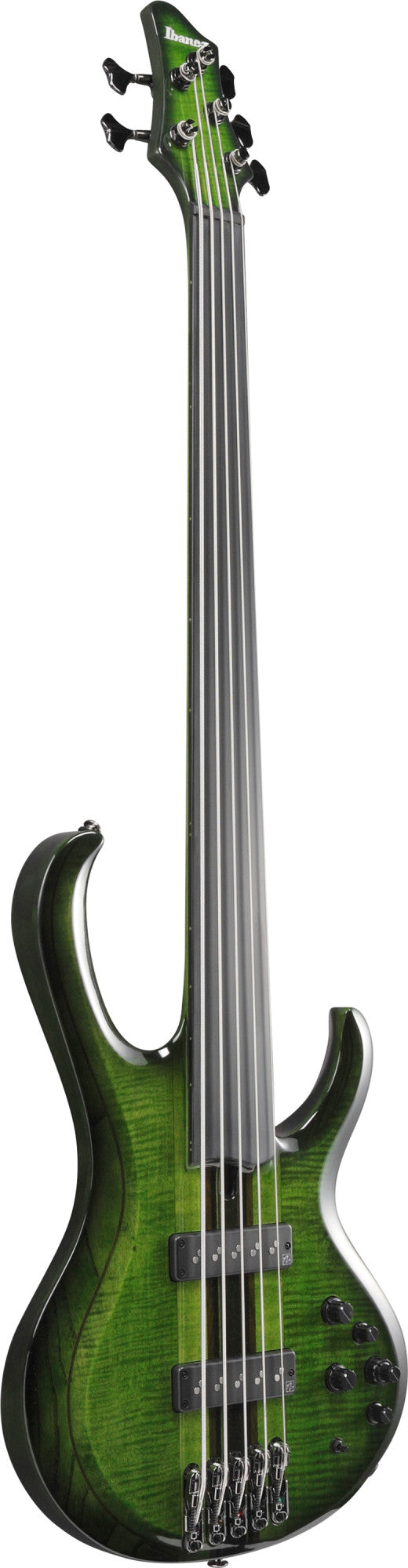 IBANEZ Steve Di Giorgio Signature E-Bass 5-String Fretless - Dark Moss Burst