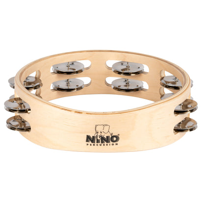 NINO Percussion Tamburin zweireihig - 8”