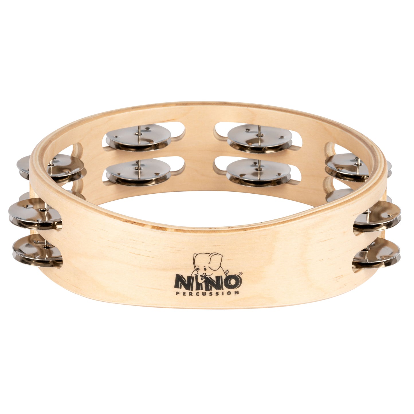 NINO Percussion Tamburin zweireihig - 8”