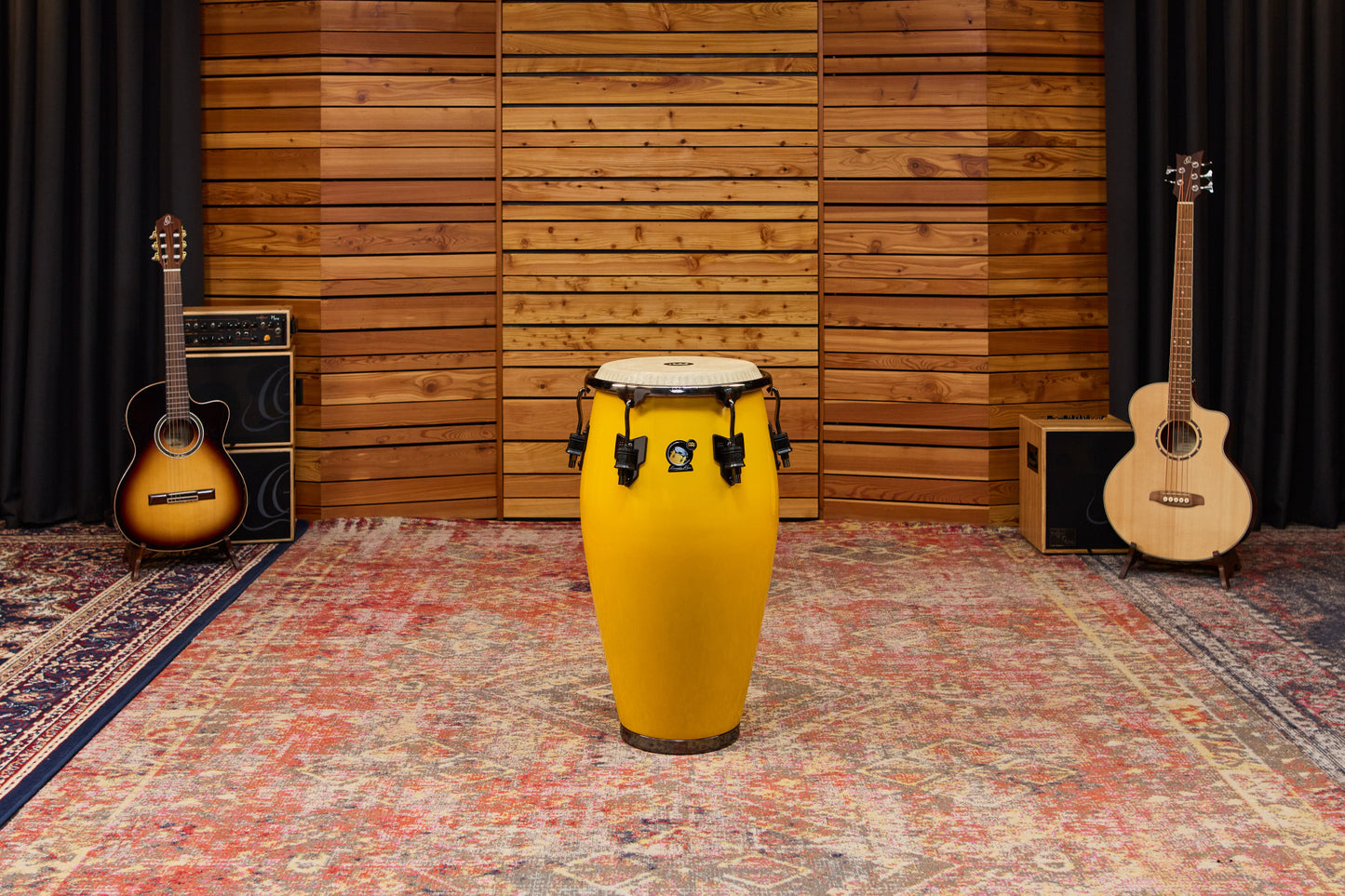 MEINL Percussion Artist Series Alexandra Alban Signature 11 3/4" Conga - Sunrise Yellow