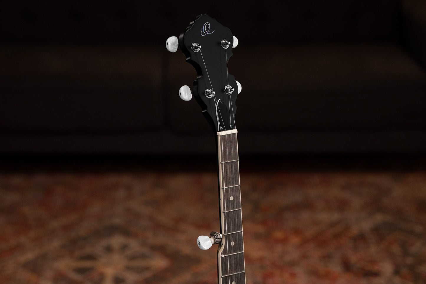 ORTEGA Americana Series Banjo 5 String - Mahogany Satin Whiskey Burst