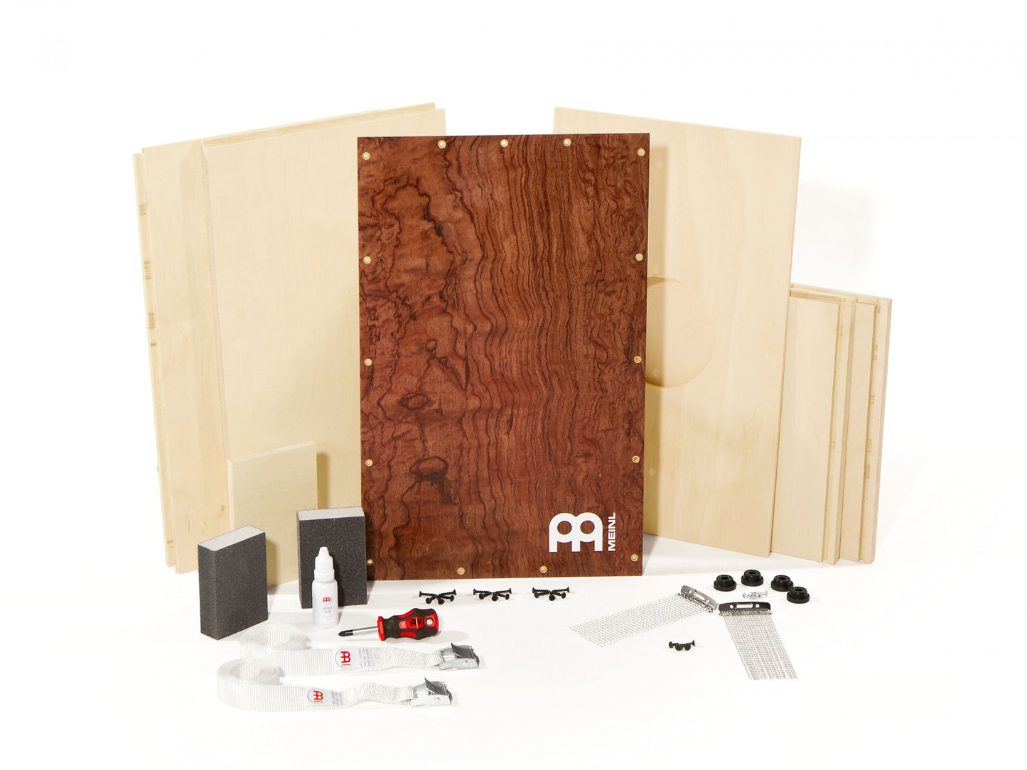 MEINL Percussion Deluxe Make Your Own Cajon - Burl