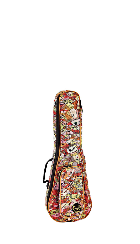 KEIKI Designer Serie Konzert Ukulele Bag - Voodoo Puppet