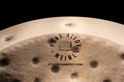 MEINL Cymbals Pure Alloy Extra Hammered China - 18"