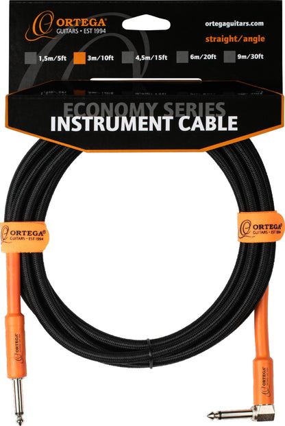 ORTEGA Economy Series Instrumentenkabel - 3m / 10ft