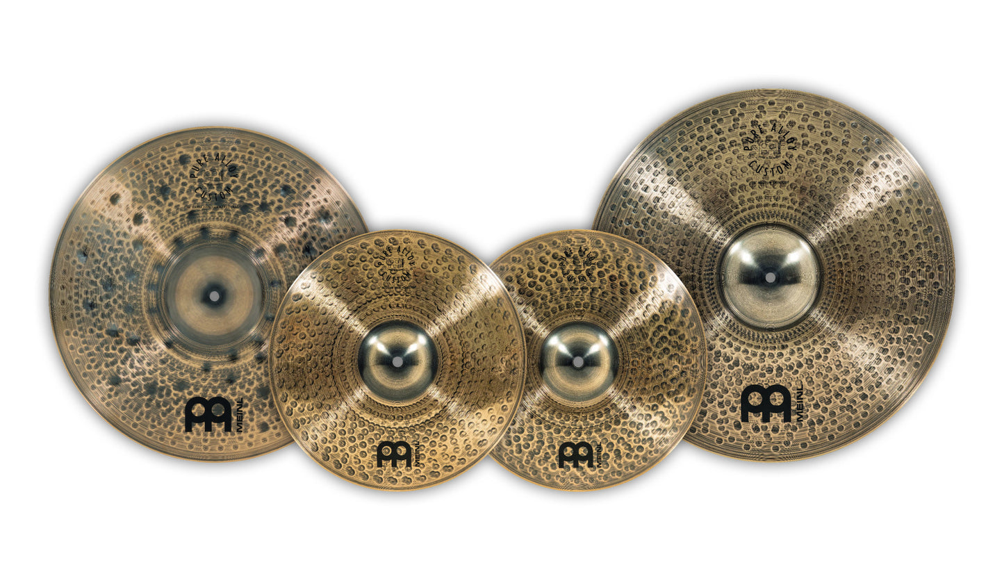 MEINL Cymbals Pure Alloy Custom Complete Cymbal Set