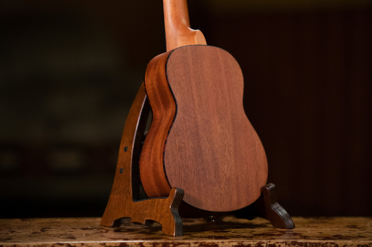 ORTEGA Bonfire Series Soprano Ukulele 4 String - Sapele Natural